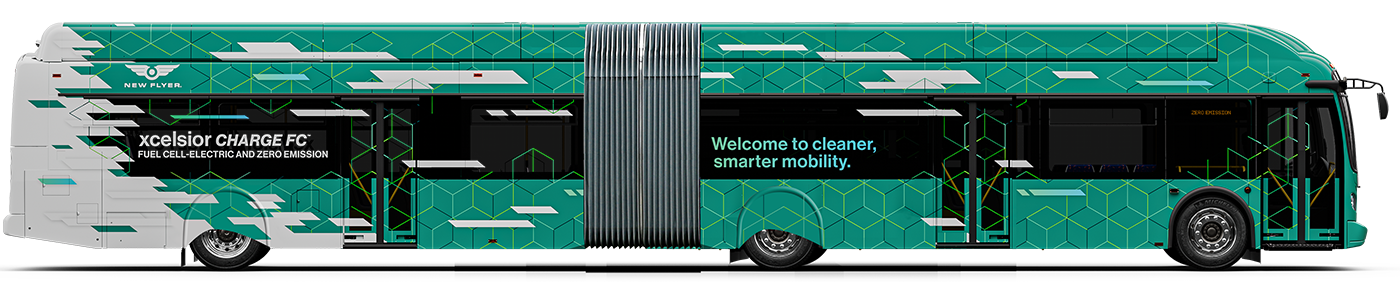Photo of an Xcelsior CHARGE NG 60ft bus