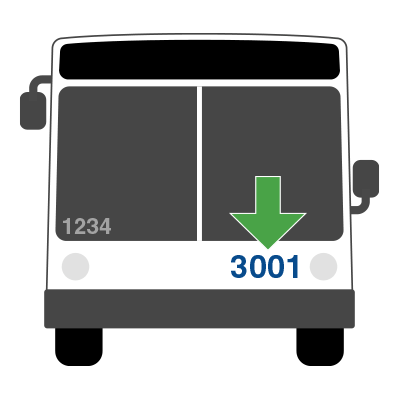 Front of bus