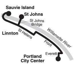Bus Line 16 Simple Route Map