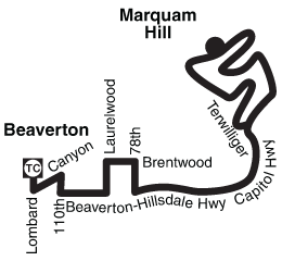 Bus Line 61 Simple Route Map