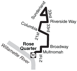 Bus Line 73 Simple Route Map