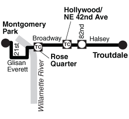 Bus Line 77 Simple Route Map