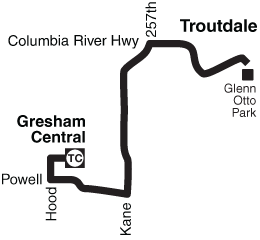 Bus Line 81 Simple Route Map