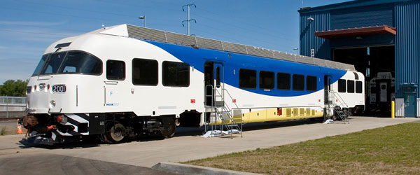 Photo of WES train vehicle