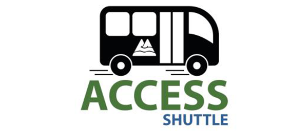 ACCESS shuttle logo