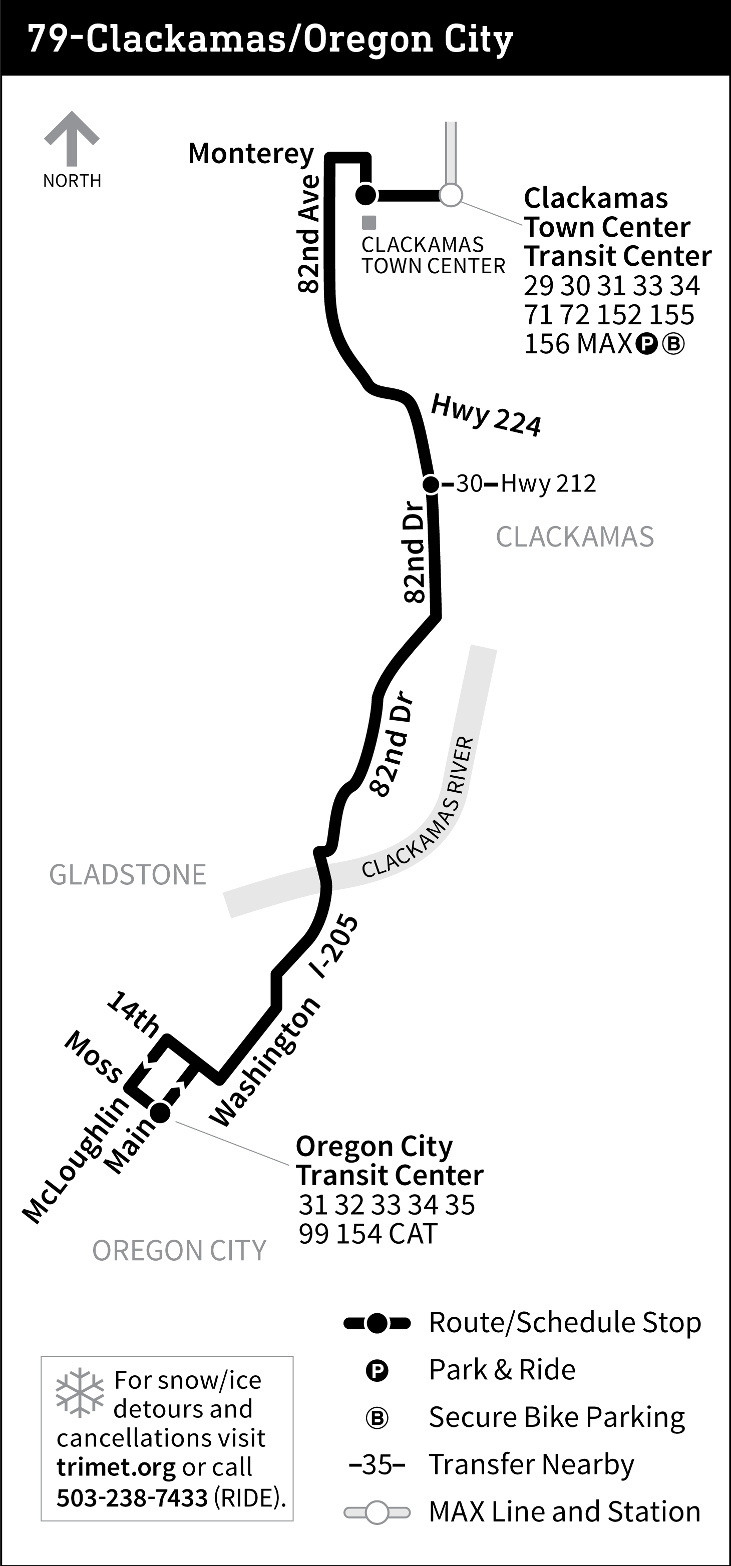 Bus Line 79 route map